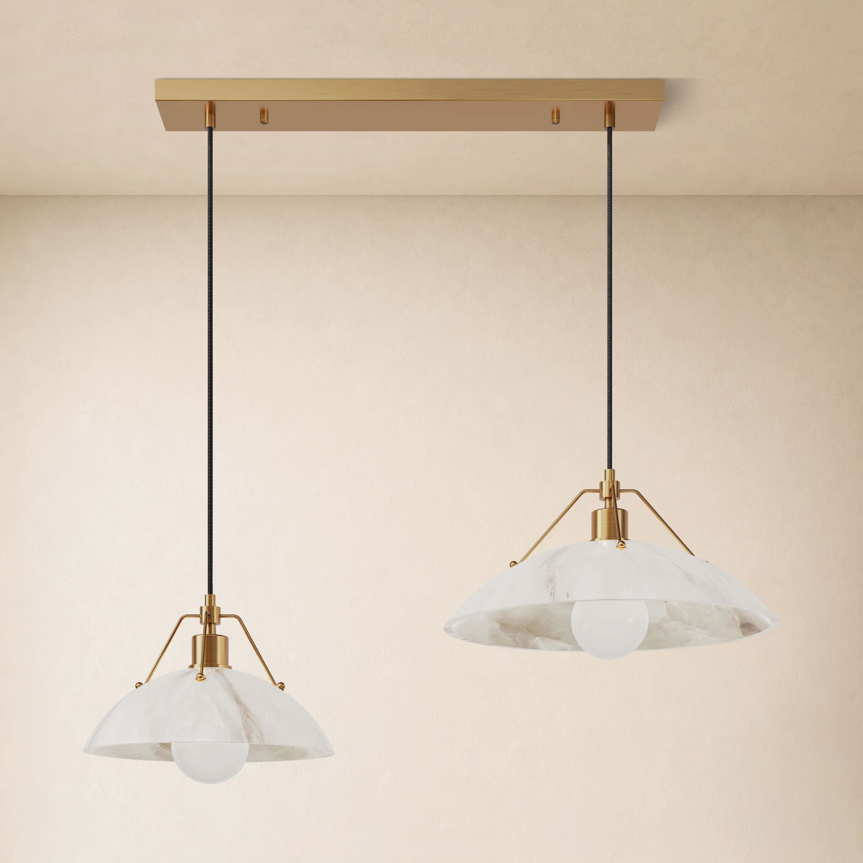 Aurevyn Resin Multi-Light Linear Pendant