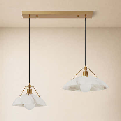 Aurevyn Resin Multi-Light Linear Pendant