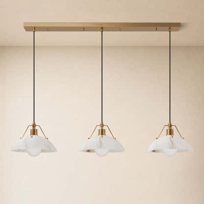 Aurevyn Resin Multi-Light Linear Pendant