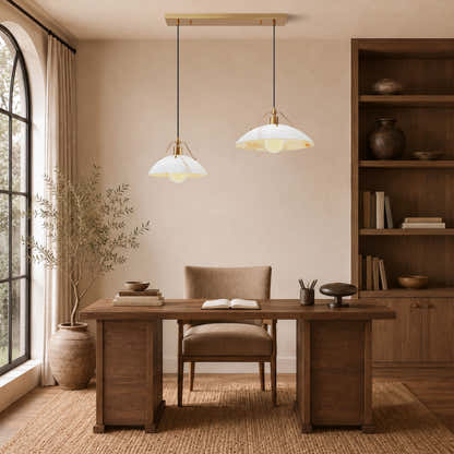 Aurevyn Resin Multi-Light Linear Pendant