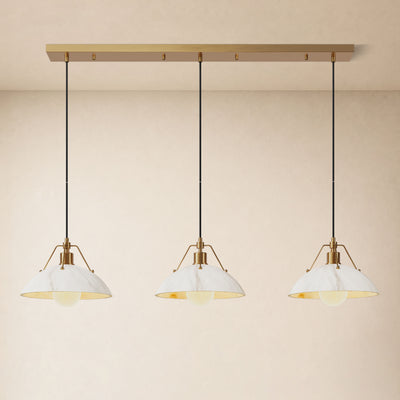 Aurevyn Resin Multi-Light Linear Pendant 