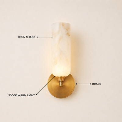 Axis Resin Wall Sconce 12"H 