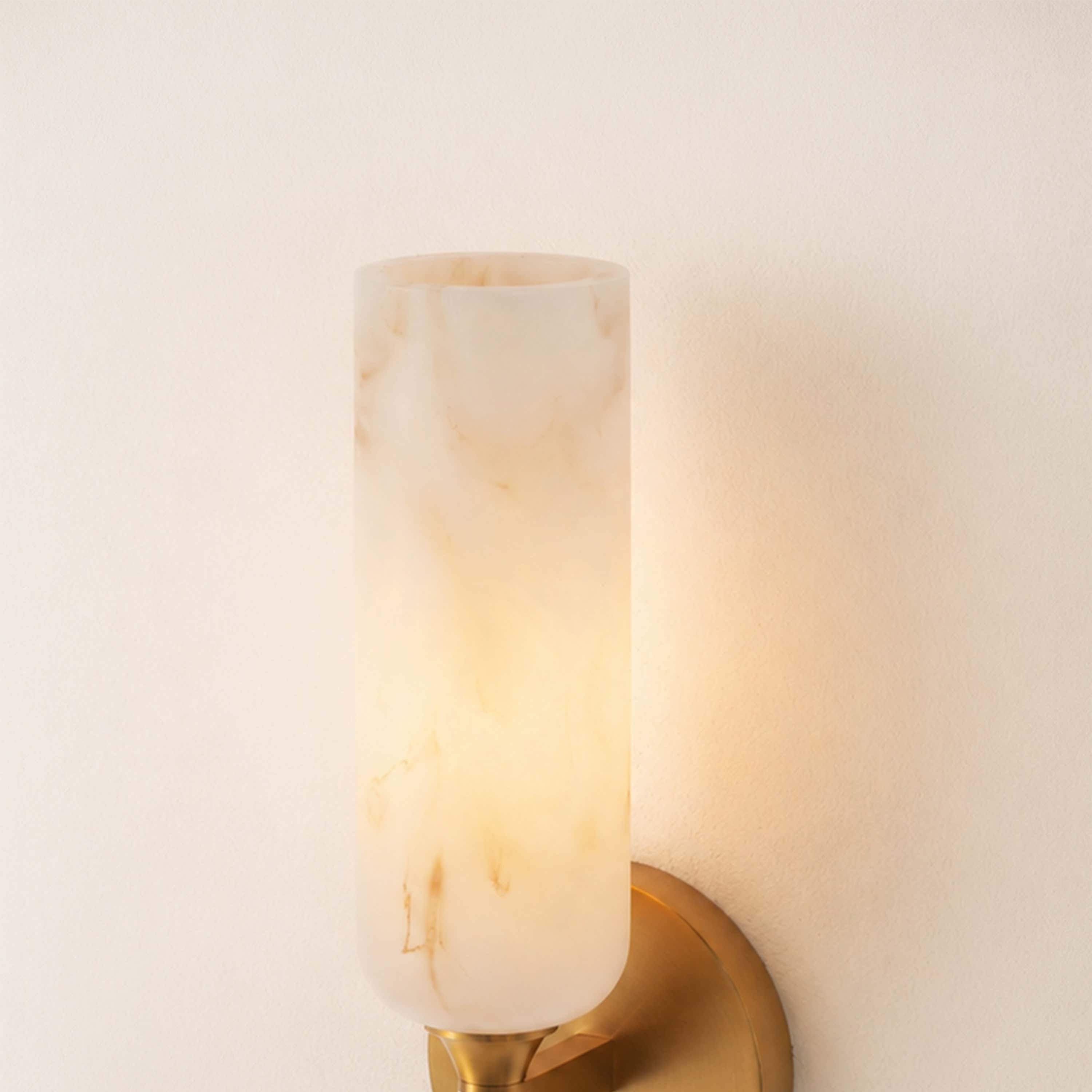 Axis Alabaster Wall Sconce 30cm