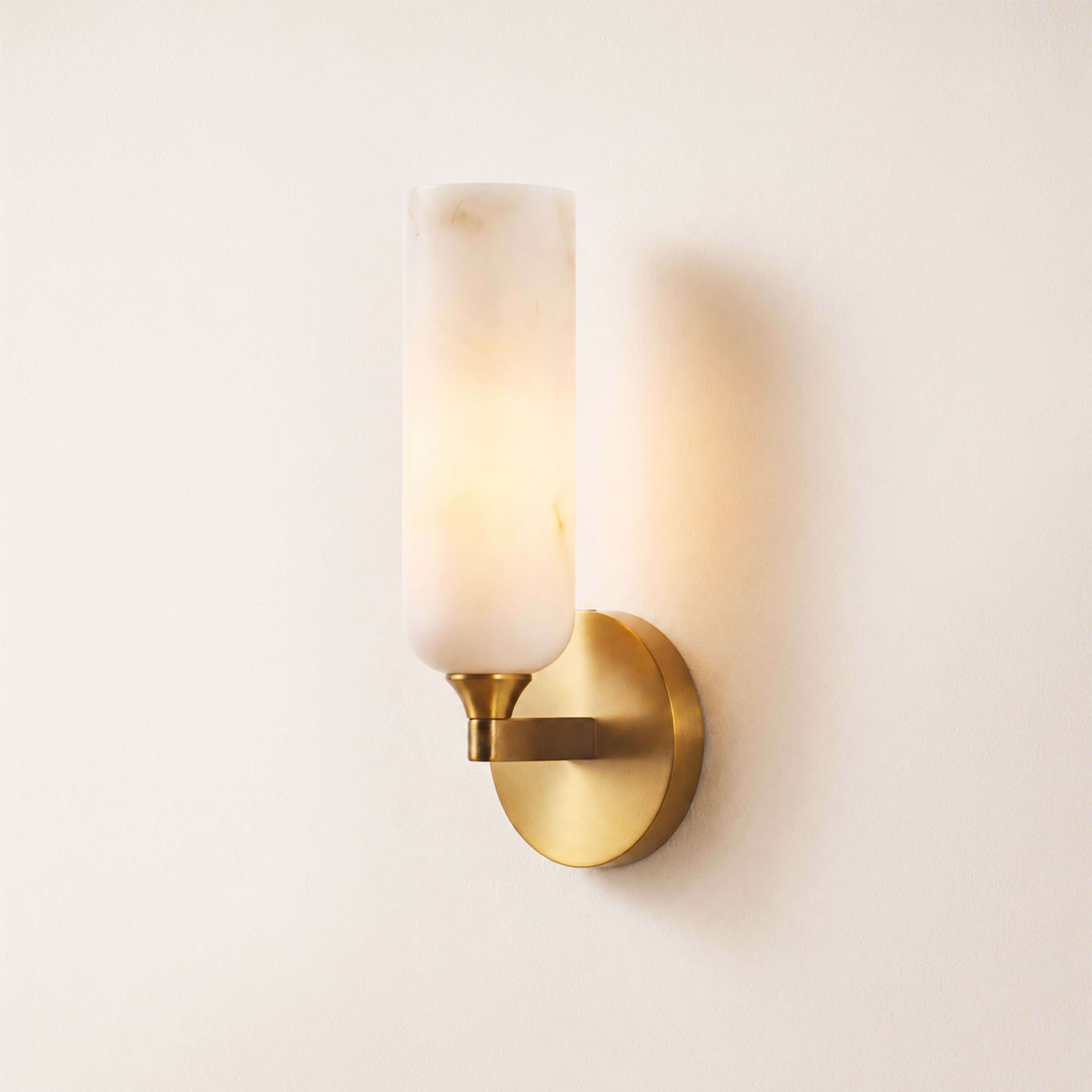 Axis Alabaster Wall Sconce 30cm