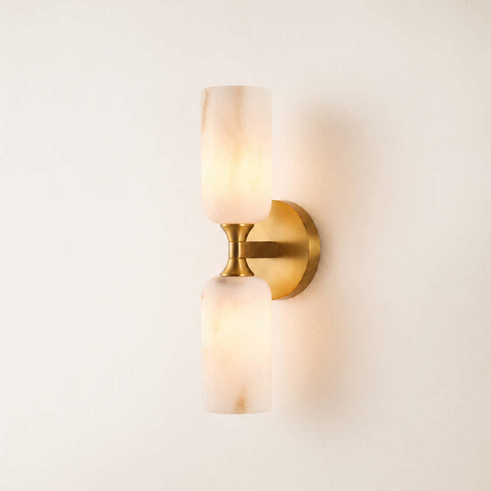 Axis Resin Wall Sconce 14"H #Finish_Gold