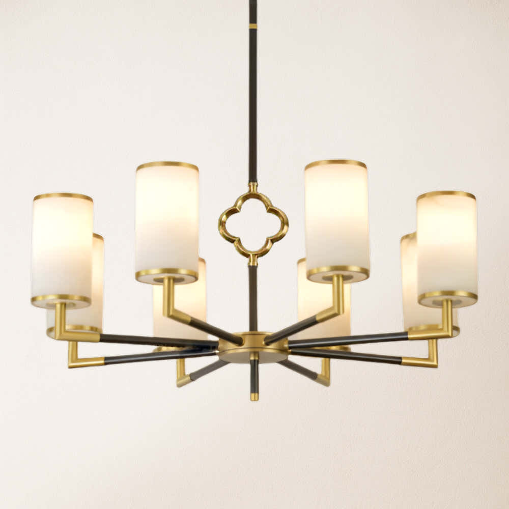 Moral Multi-layer Branda Alabaster Round chandelier 83cm D