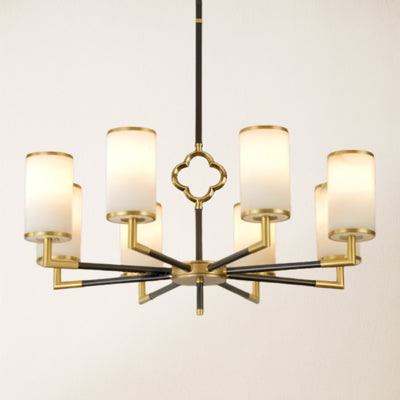 Moral Multi-layer Branda Alabaster Round chandelier 83cm D