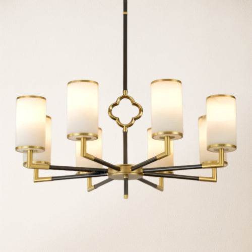 Moral Multi-layer Branda Alabaster Round chandelier 83cm D