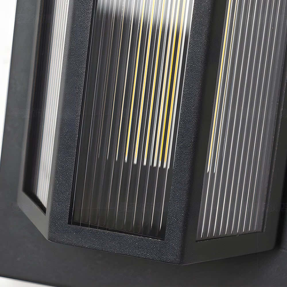 Luminode Acrylic Rectangular Outdoor Wall Light