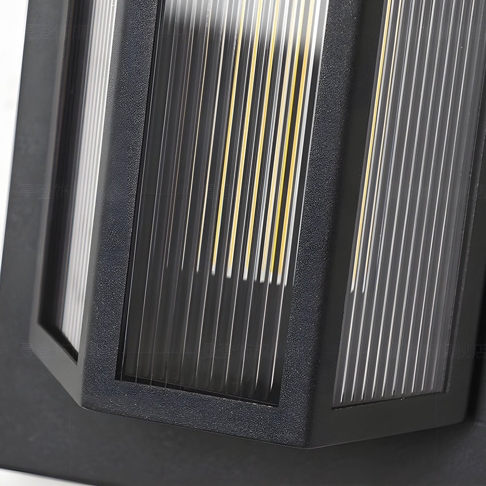 Luminode Acrylic Rectangular Outdoor Wall Light