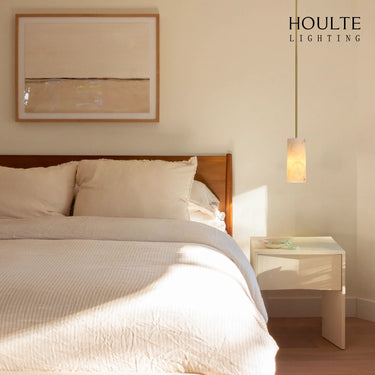 Arlo Alabaster Pendant Lights 35.56cm