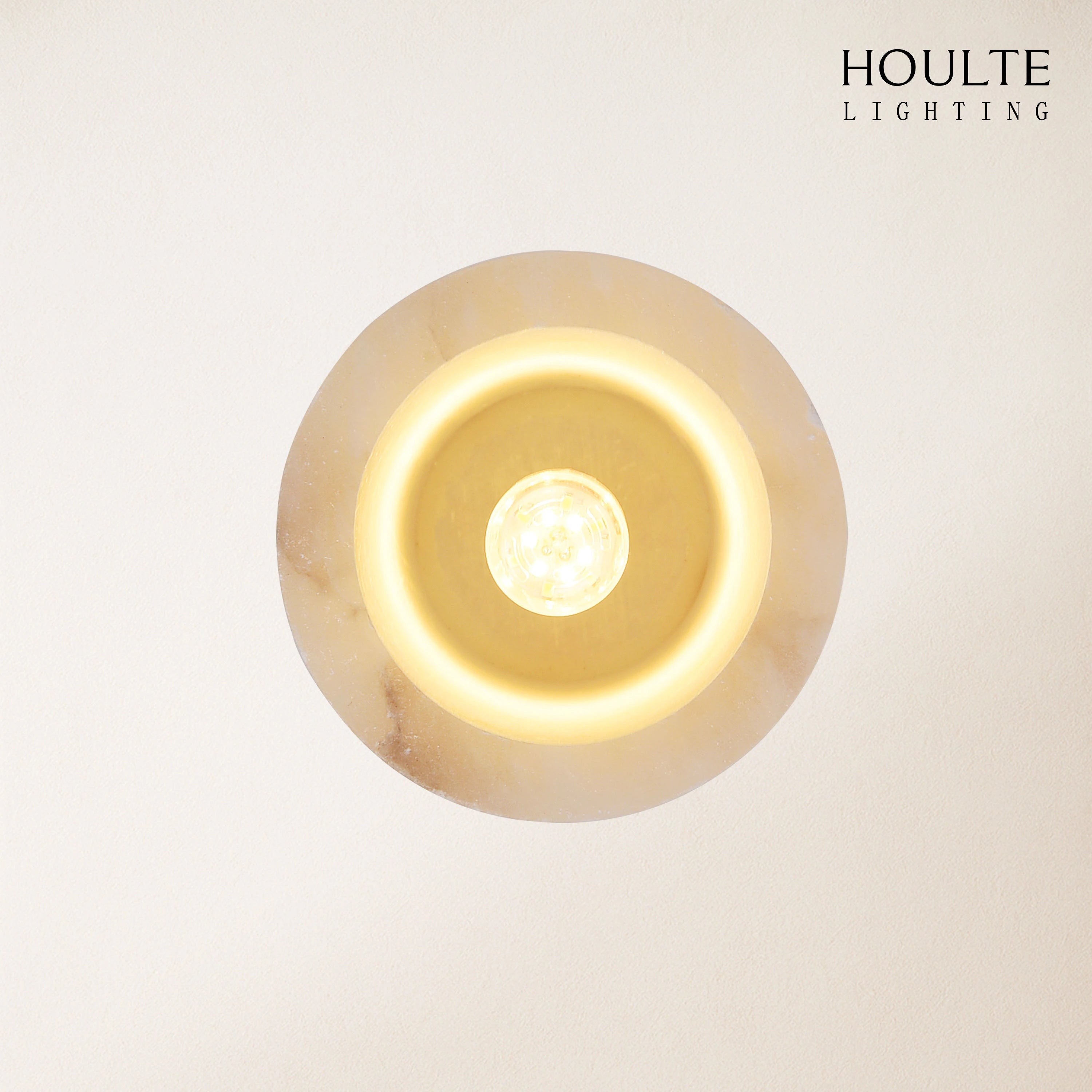 Arlo Alabaster Pendant Lights 35.56cm