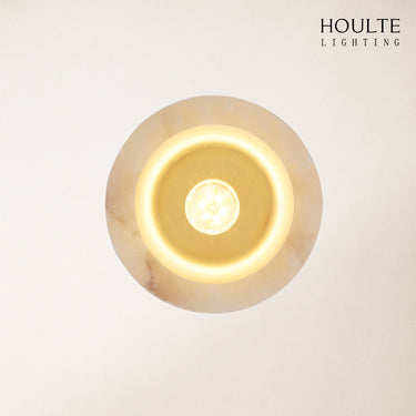 Arlo Alabaster Pendant Lights 35.56cm