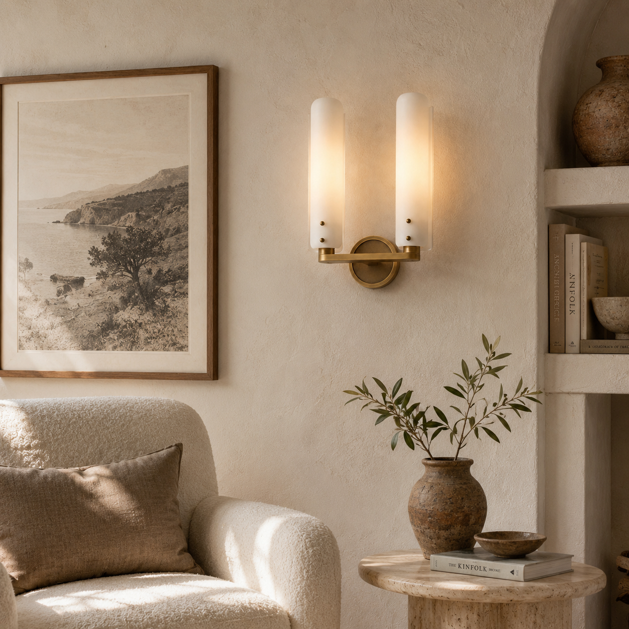 Wornak Glass Wall Lamp