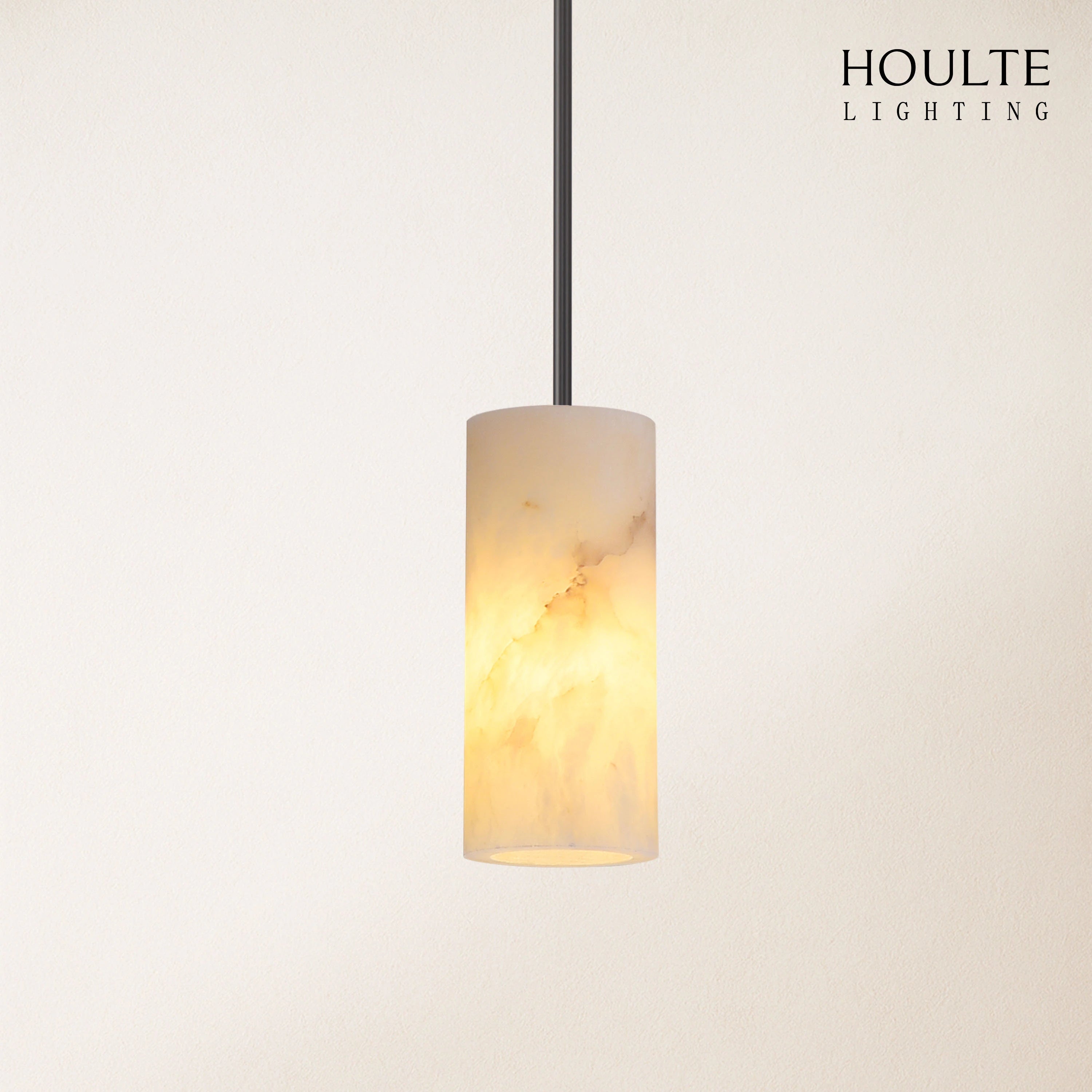 Arlo Alabaster Pendant Lights 35.56cm