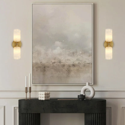 Axis Alabaster Wall Sconce 35cm