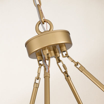 Vellum Round Chandelier 150cm D