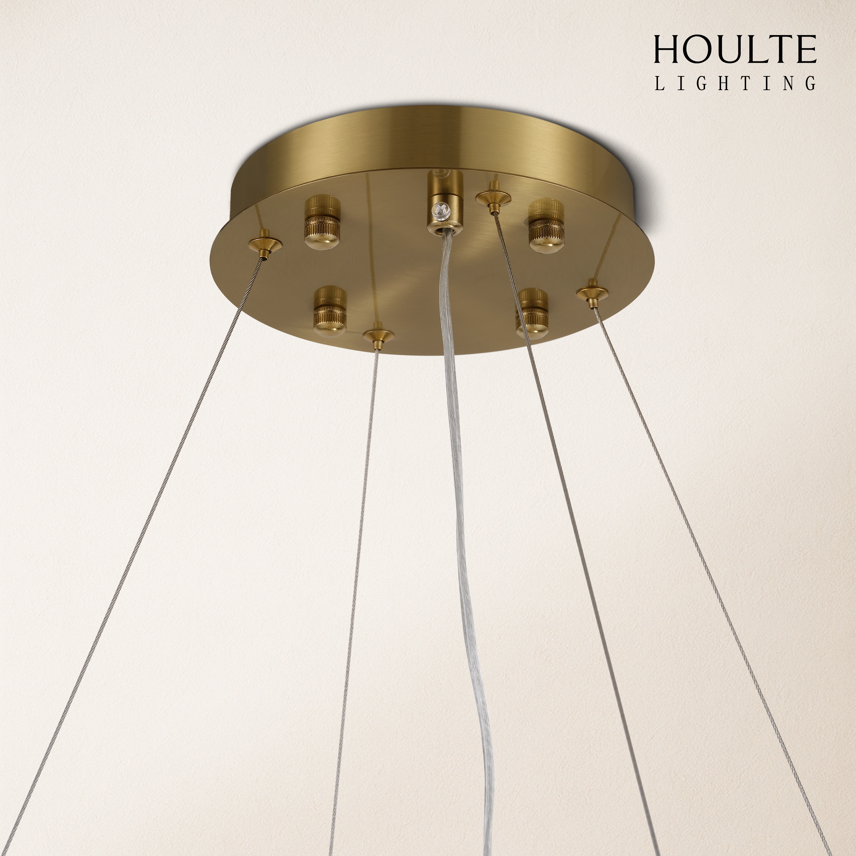 Sawyer Alabaster Round Chandelier 80cm D