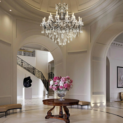 Roco Crystal Classical Round Chandelier 122cm D