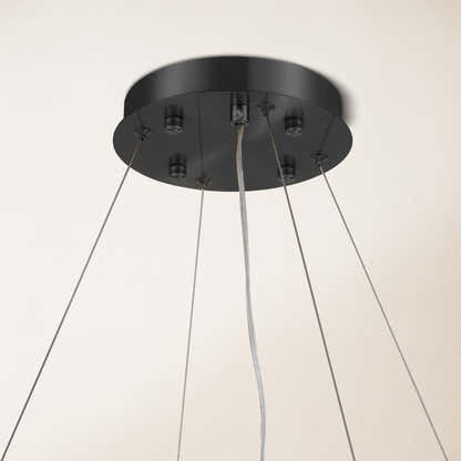 Sawyer Alabaster Round Chandelier 32"