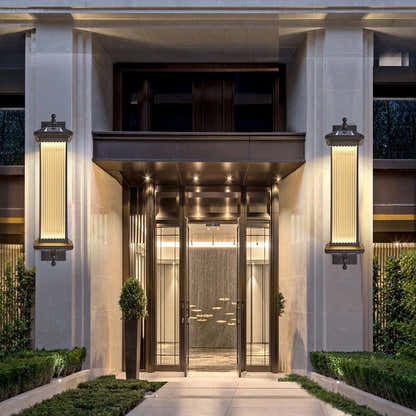 Prismyn IP65 Waterproof Solar Outdoor Wall Light