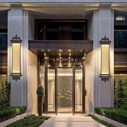 Prismyn IP65 Waterproof Solar Outdoor Wall Light