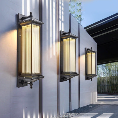 Prismyn IP65 Waterproof Solar Outdoor Wall Light