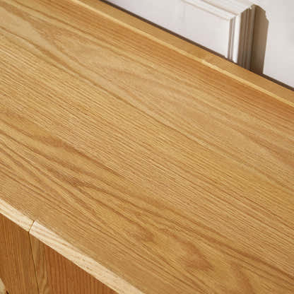 Aurora Oak Coffee Table and Media Console Set