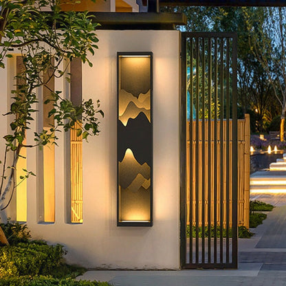 Terranea Mountain Scenery Outdoor Wall Light