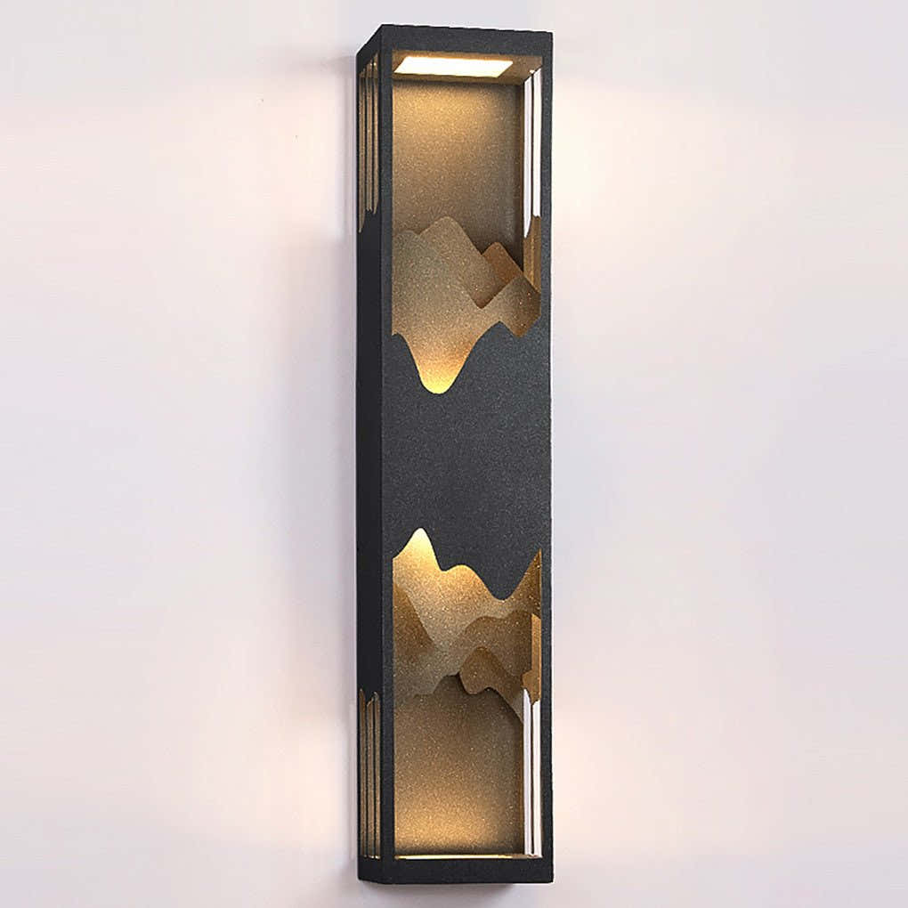 Terranea Mountain Scenery Outdoor Wall Light