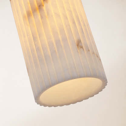 Luminare Resin Fluted Pendant 5"
