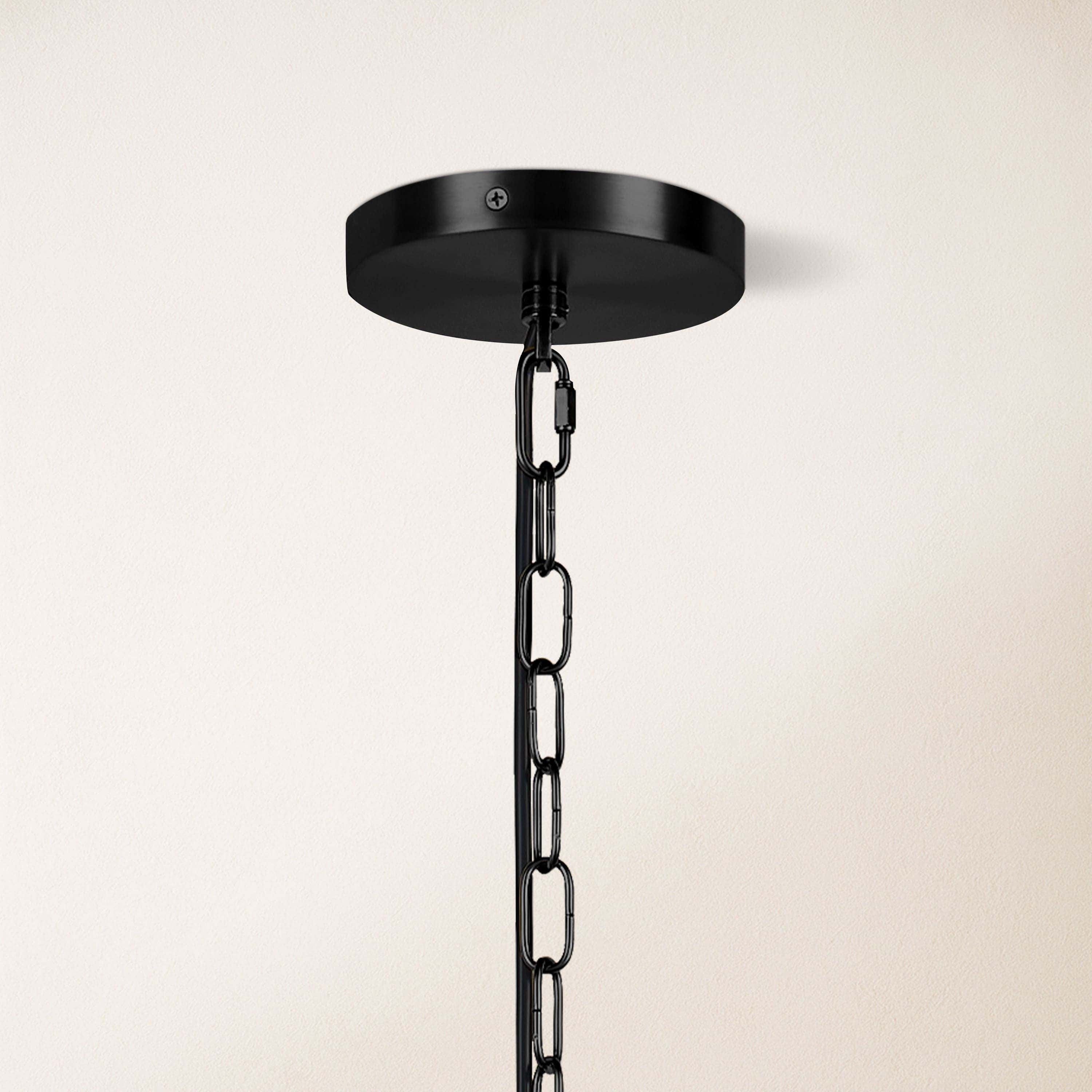 Luminare Resin Fluted Pendant 5" 