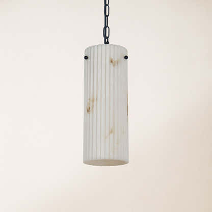 Luminare Resin Fluted Pendant 5" 