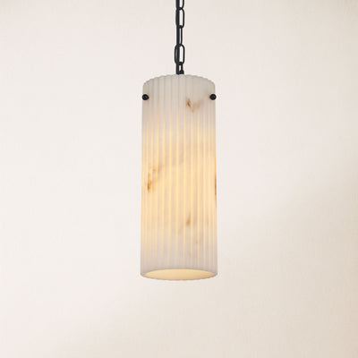 Luminare Resin Fluted Pendant 5" 
