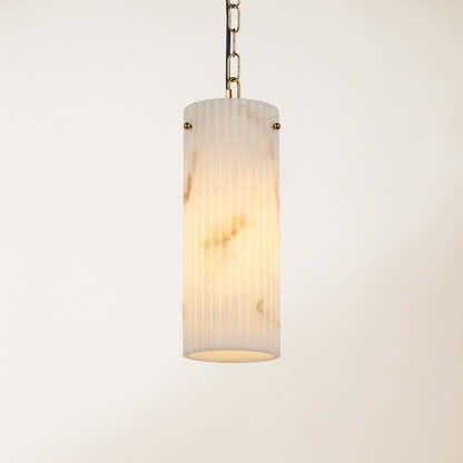 Luminare Resin Fluted Pendant 5" 