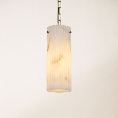 Luminare Resin Fluted Pendant 5" 