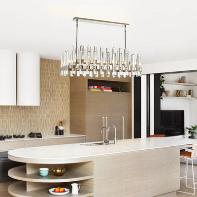 Clarion Rectangular Chandelier 122 cm L
