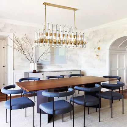 Clarion Rectangular Chandelier 122 cm L