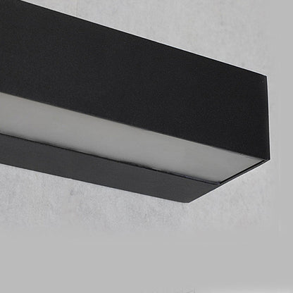 Hailguard Matte Rectangle LED Outdoor Wall Light