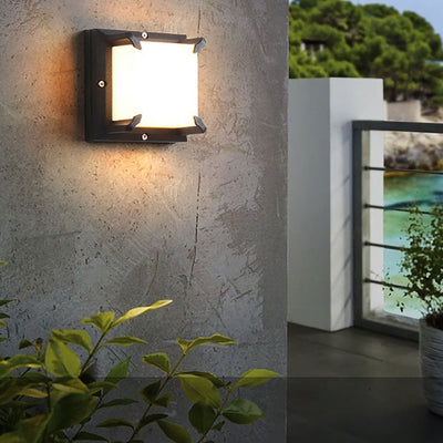 Frostgleam Diamond LED Outdoor Wall Light