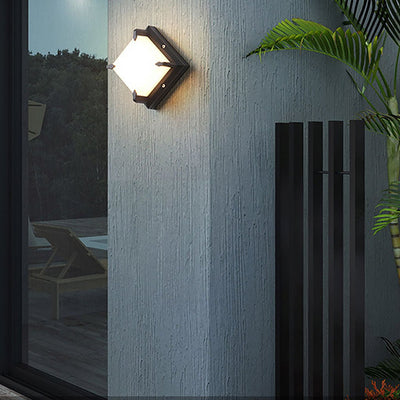 Frostgleam Diamond LED Outdoor Wall Light