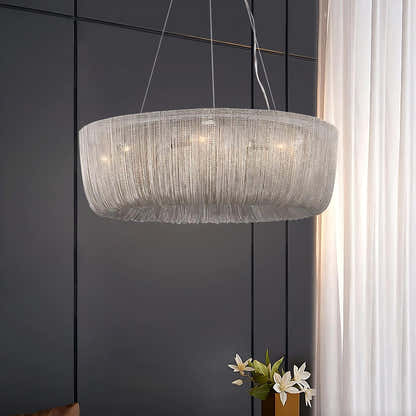 Teresa Cadena Chain Tassel Chandelier