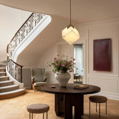 Dave Alabaster Pendant Light 10cm D