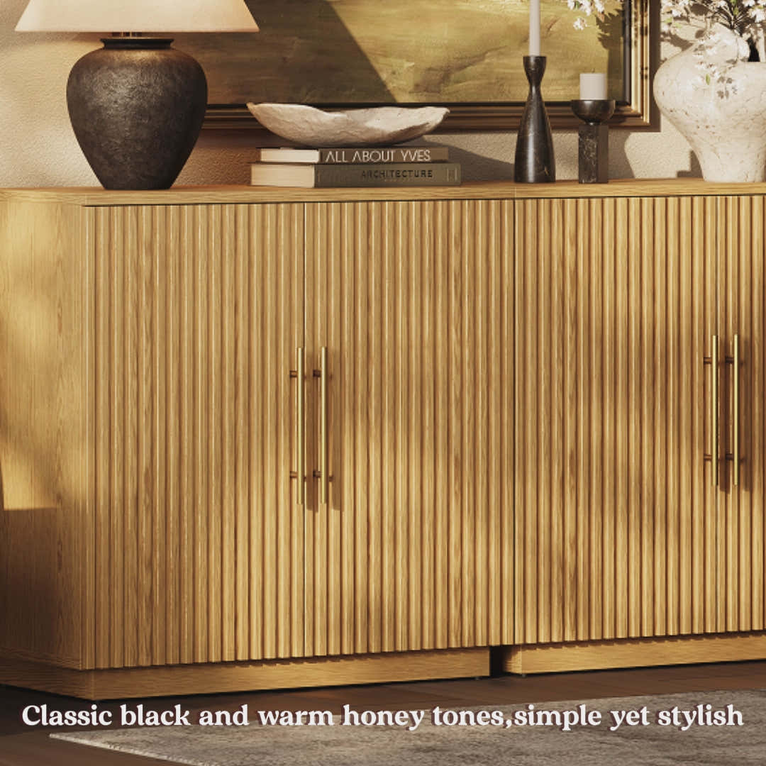 Holt 63″ Solid Oak Console(Set of 2)