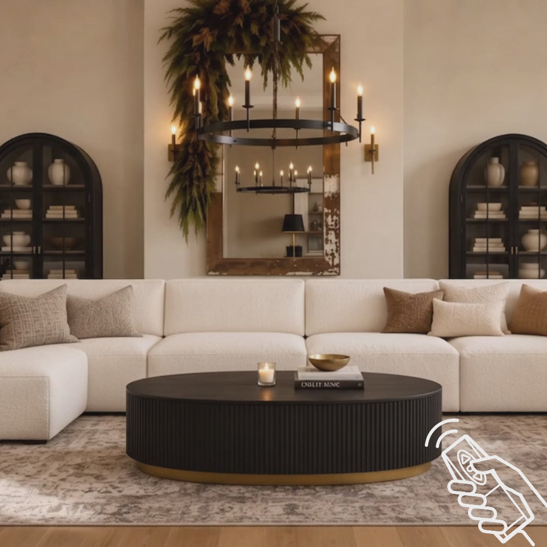 Holton 140cm W Oak Coffee Table