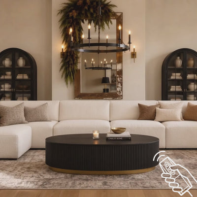 Holton 140cm W Oak Coffee Table