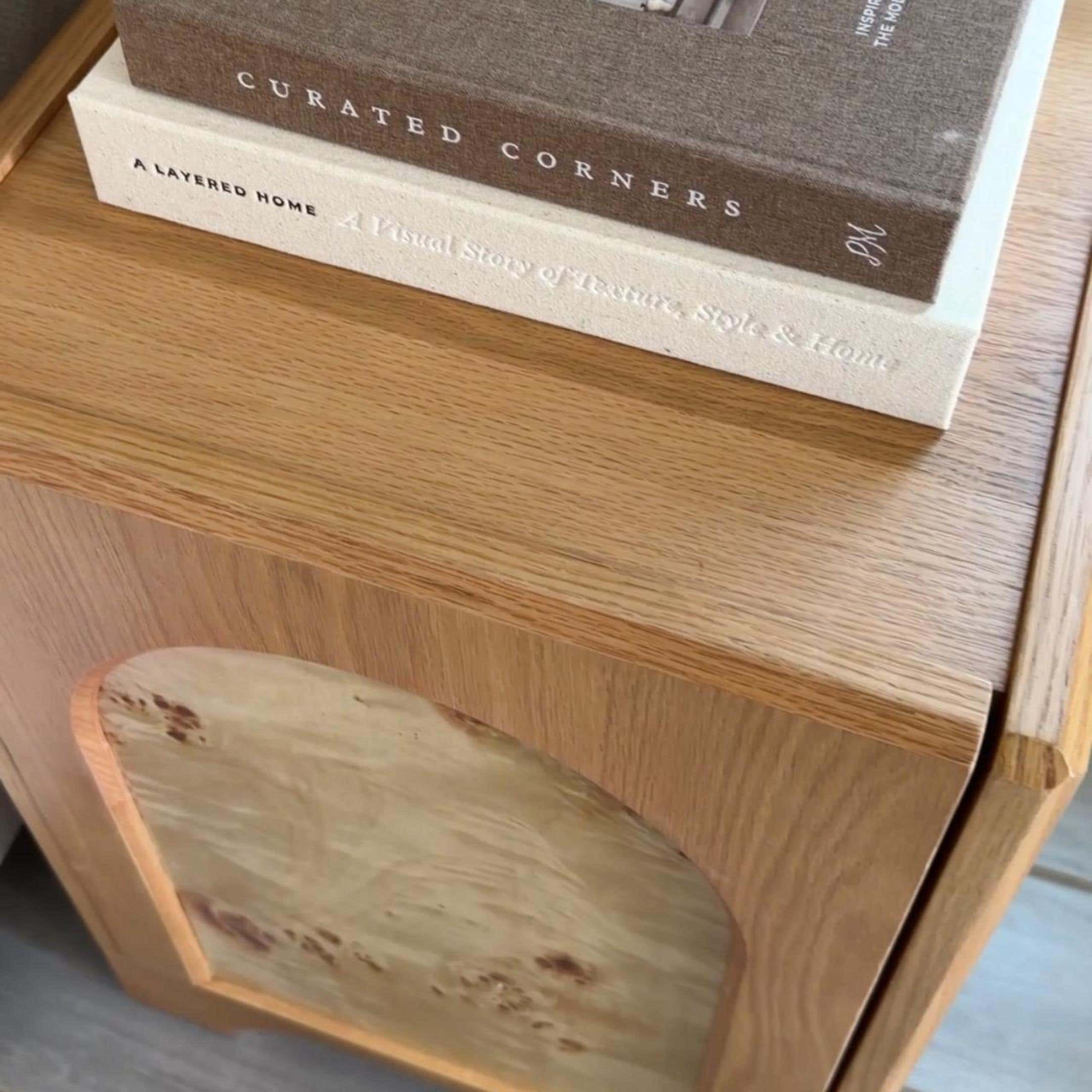 Aurora Oak Side Table