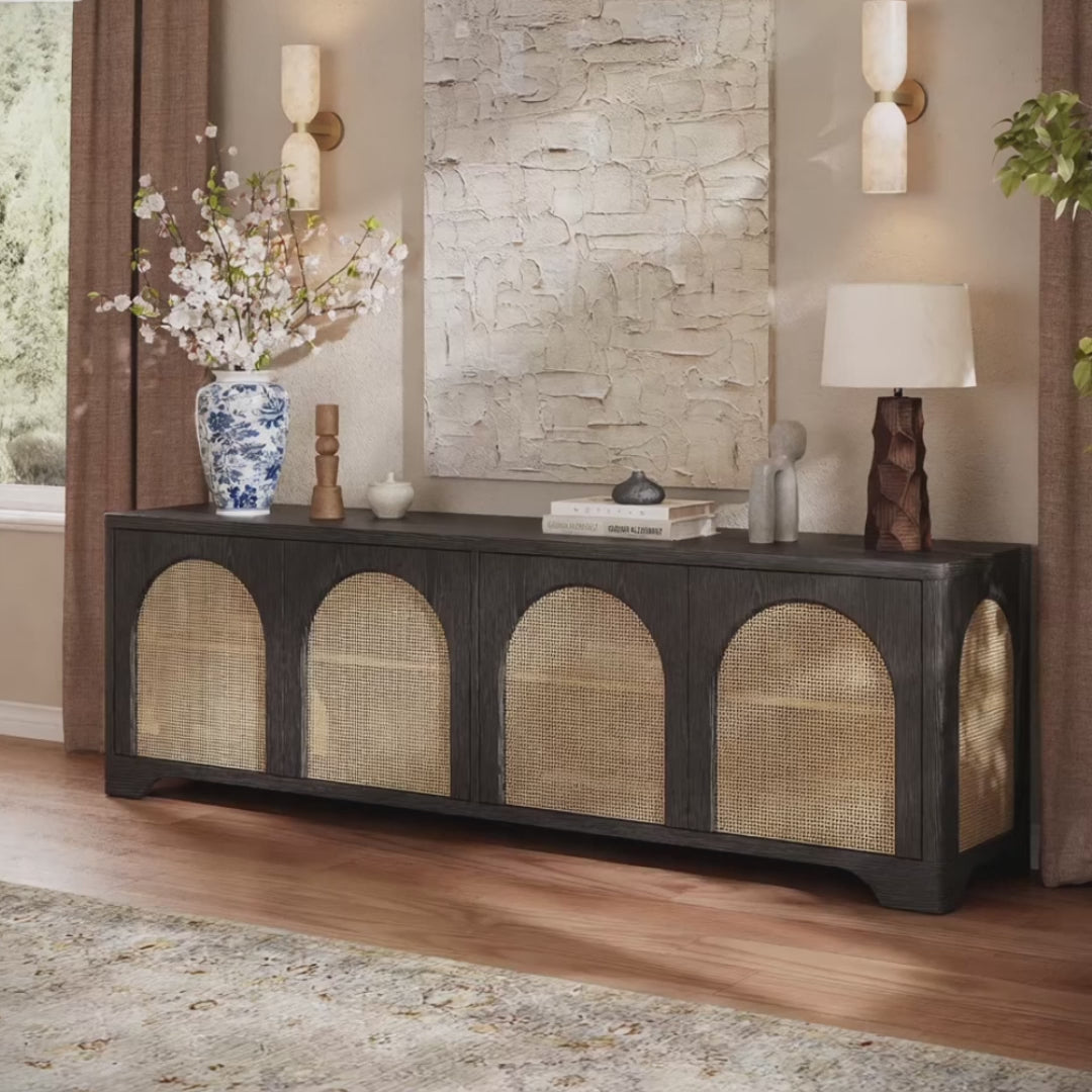 Cory OAK Media Console 80"
