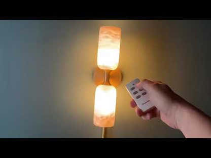 Axis Alabaster Wall Sconce 35cm