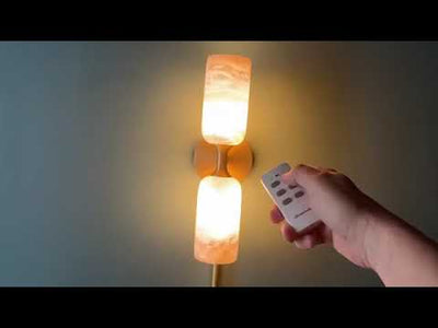 Axis Alabaster Wall Sconce 35cm